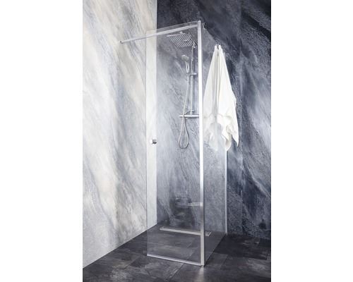 Douchewand met draaibaar deel 130x195 Sanoflex Grande