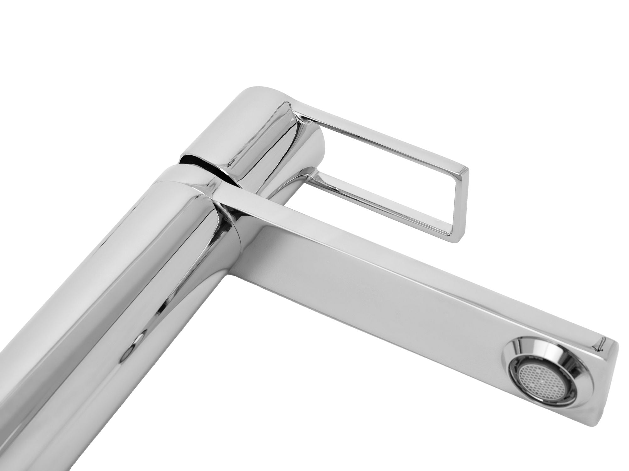 Wastafelkraan Rea Flip Chrom High