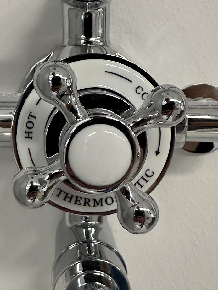 Eastbrook Traditionele Opbouw Doucheset Wit/Chroom 93.0071