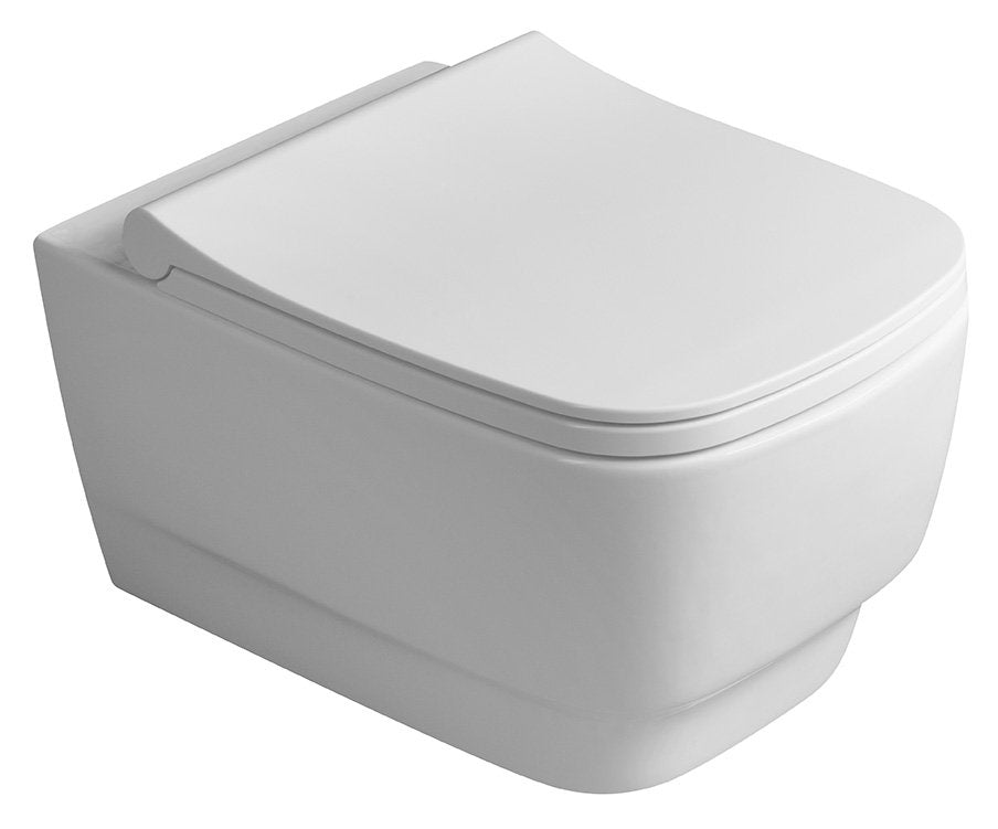 Wandtoilet Bello 35,5X53Cm Wit Randloos