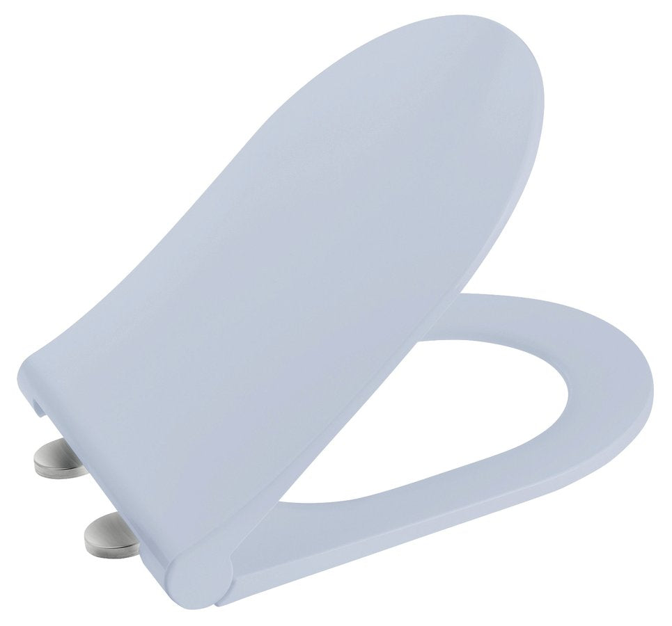 Toiletzitting Brilla Slim Quick Release Softclose Mat Blauw