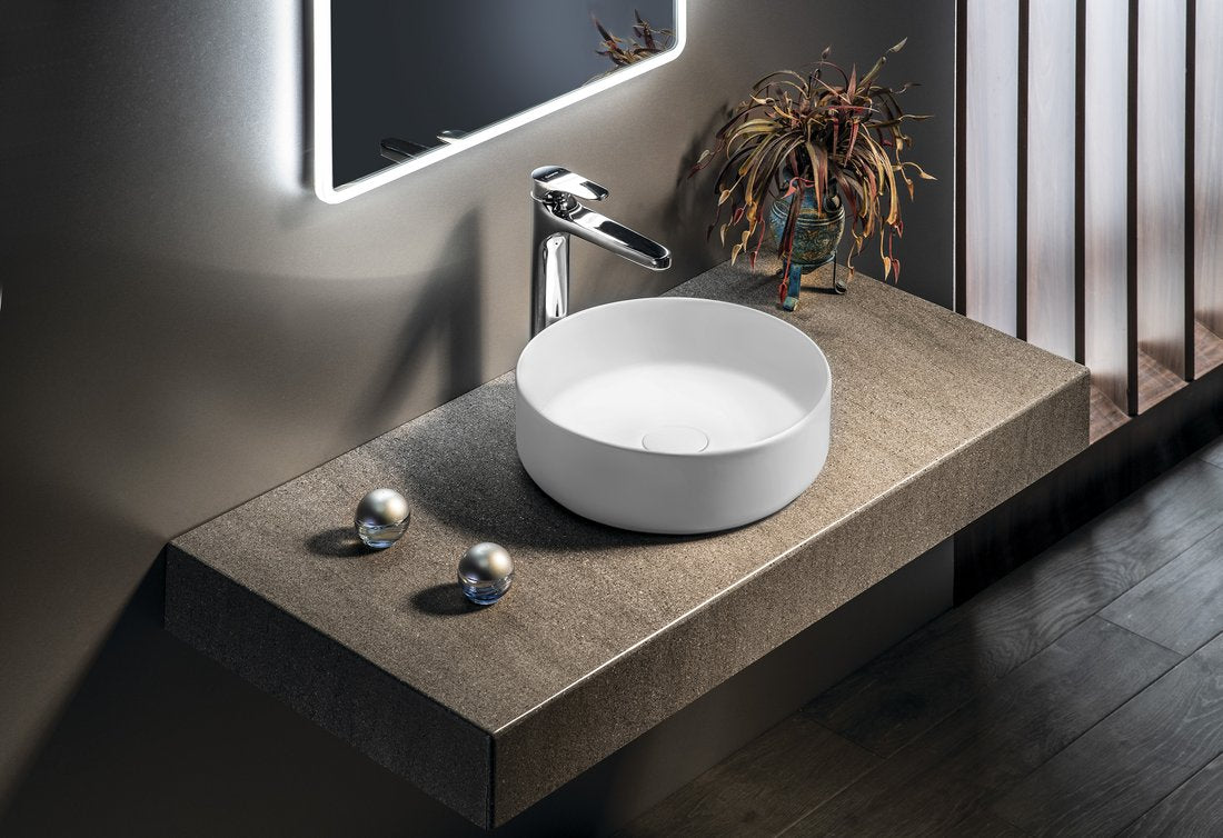 Infinity Waskom 36 cm Rond Mat Wit