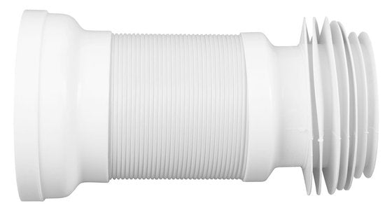 Uitschuifbare toiletpot flexibele aansluiting 275-550 mm