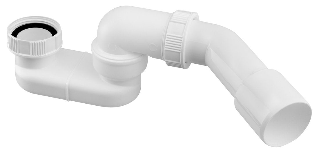 Bruckner Badsifon Kunststof Met Haakse Bocht 6/4" DN40/50 - Productfoto