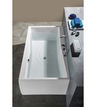 Polysan Quest Tweepersoons Rechthoekig Ligbad 180x100 cm Wit afbeelding 2
