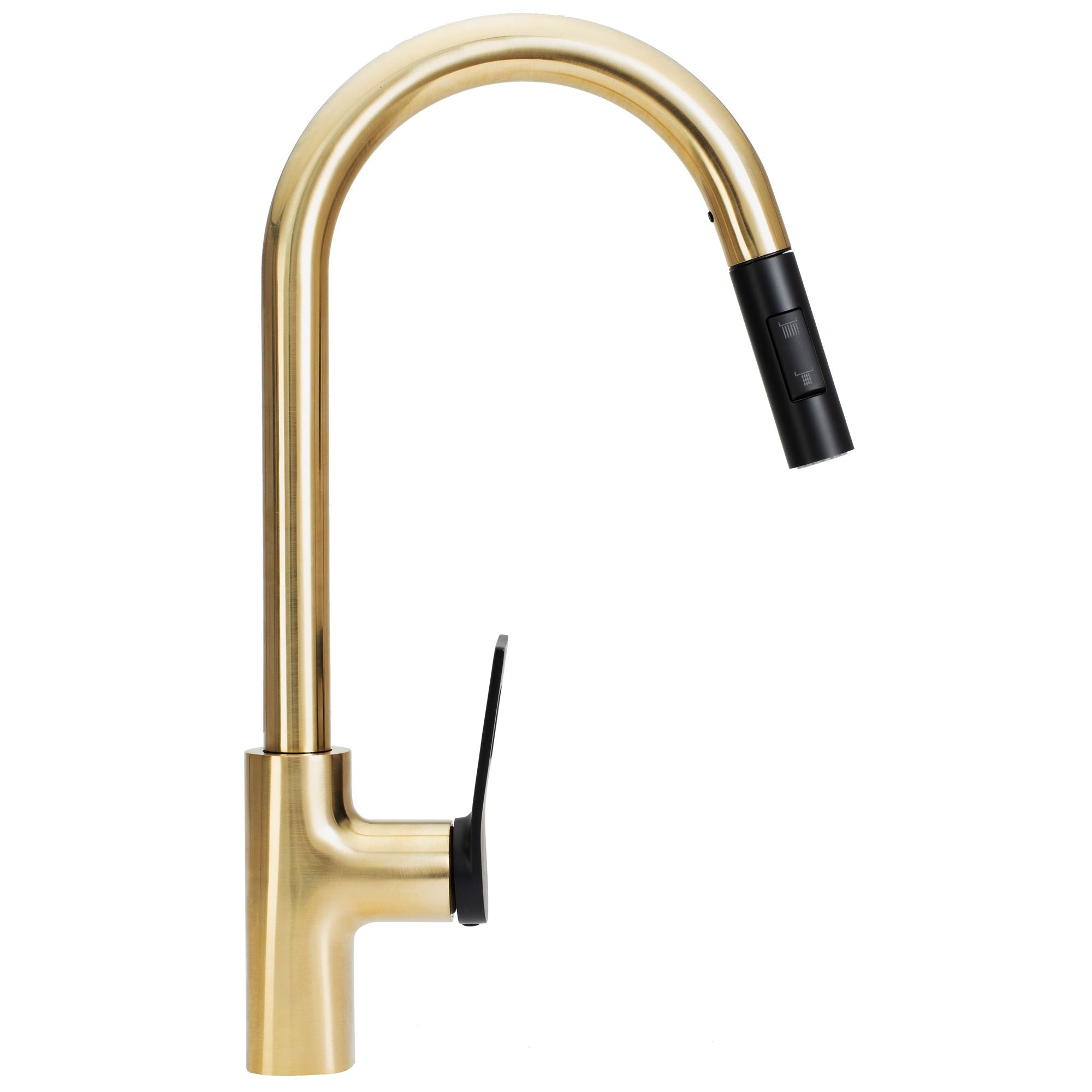 Keukenkraan Rea SOUL Black/Brush Gold