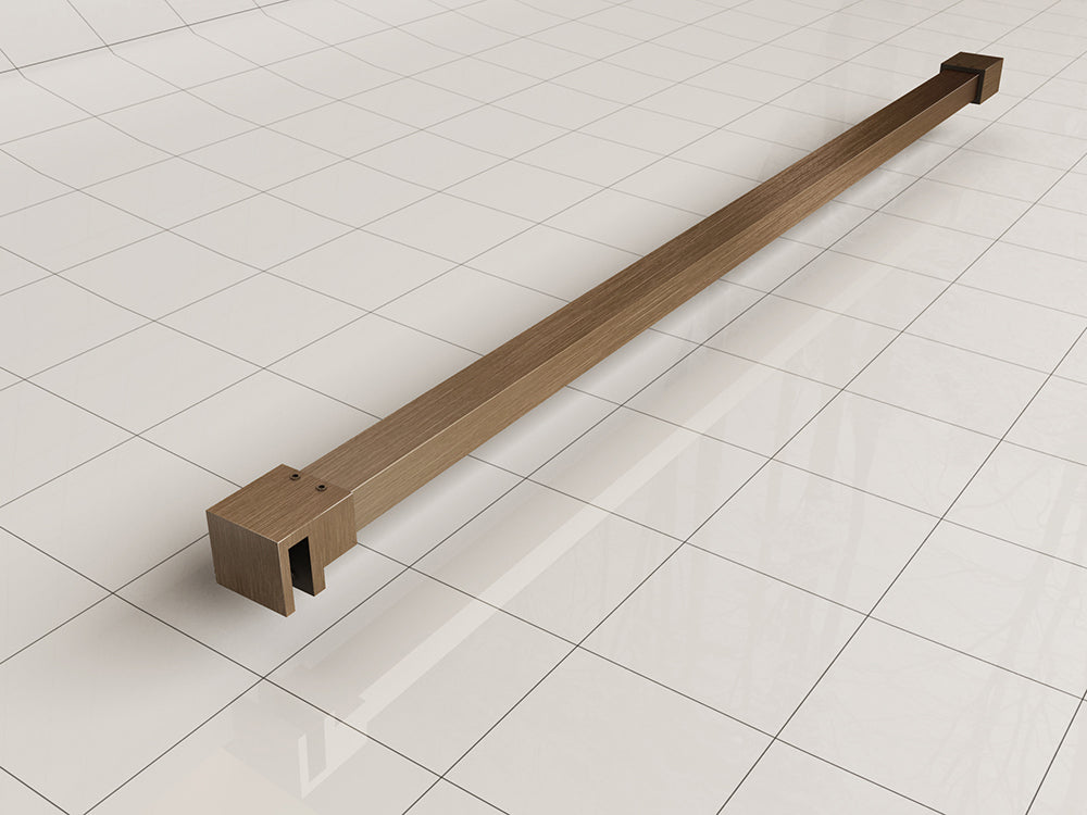 Wiesbaden Slim Stabilisatiestang 120 cm Brons Koper