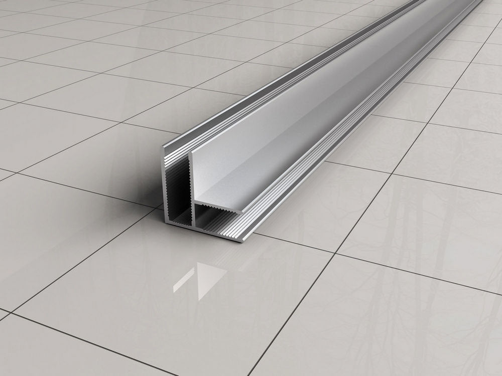 Wiesbaden Slim Hoekprofiel 200x1 cm Chroom