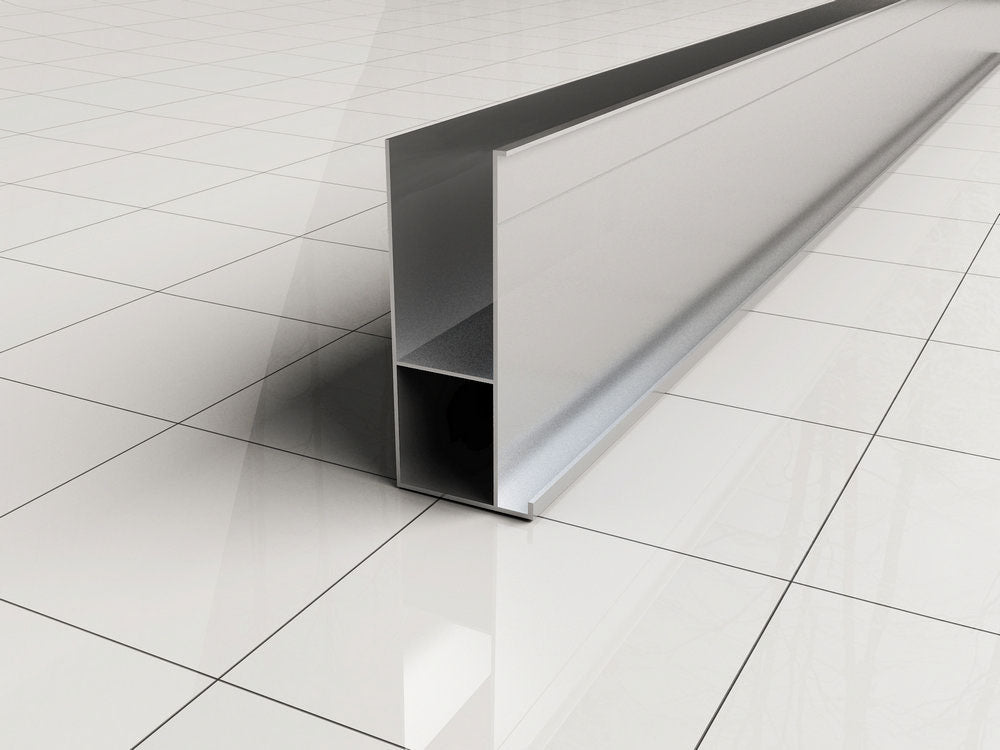 Wiesbaden Verbredingsprofiel Aluminium 3 X 202 cm Chroom