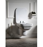Kerasan Waldorf Softclose Toiletzitting, White/Chrome