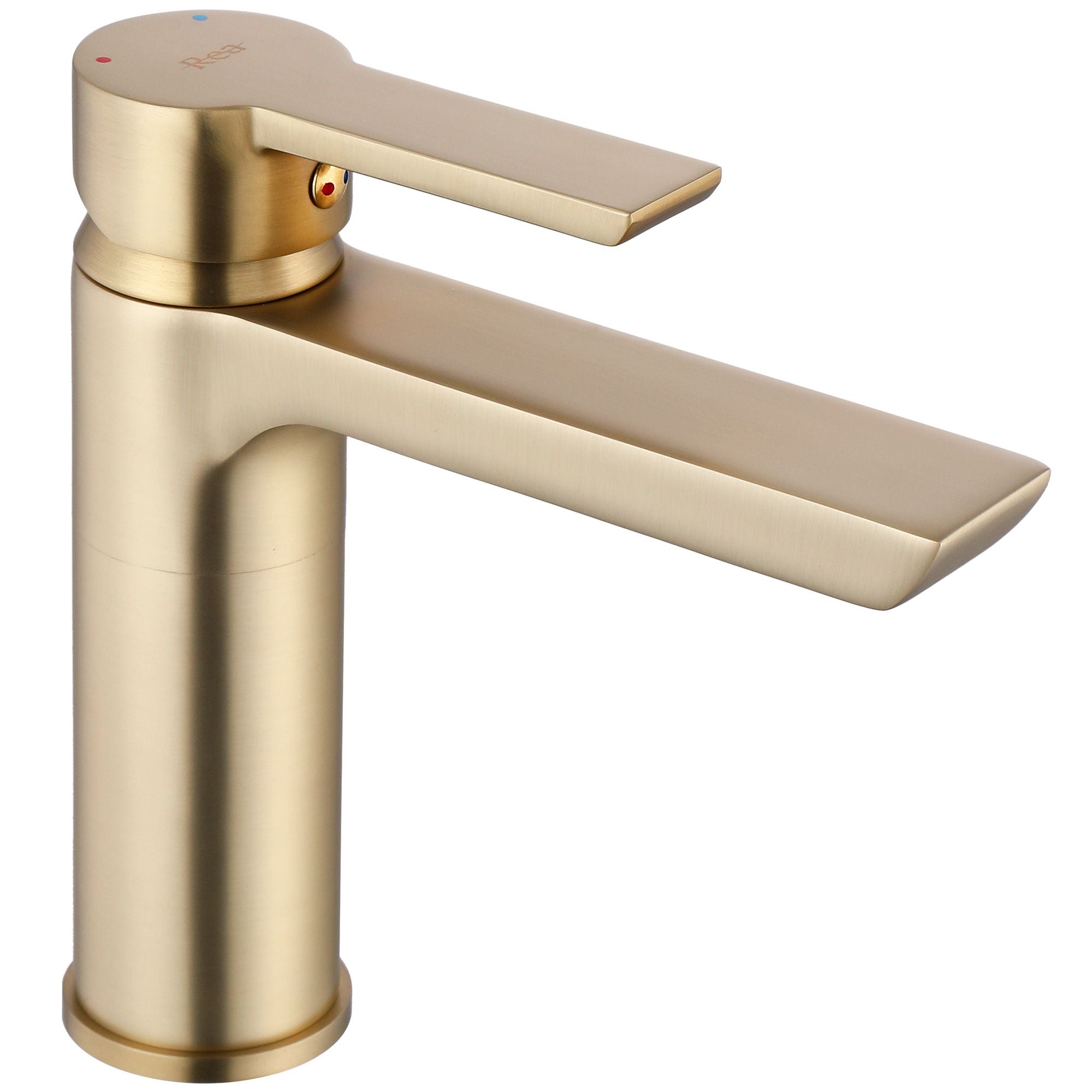Wastafelkraan Rea Argus Gold Brush Low