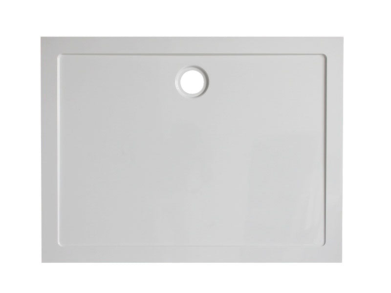 Wiesbaden Douchebak rechthoek 120 x 90 x 4 cm acryl glans wit