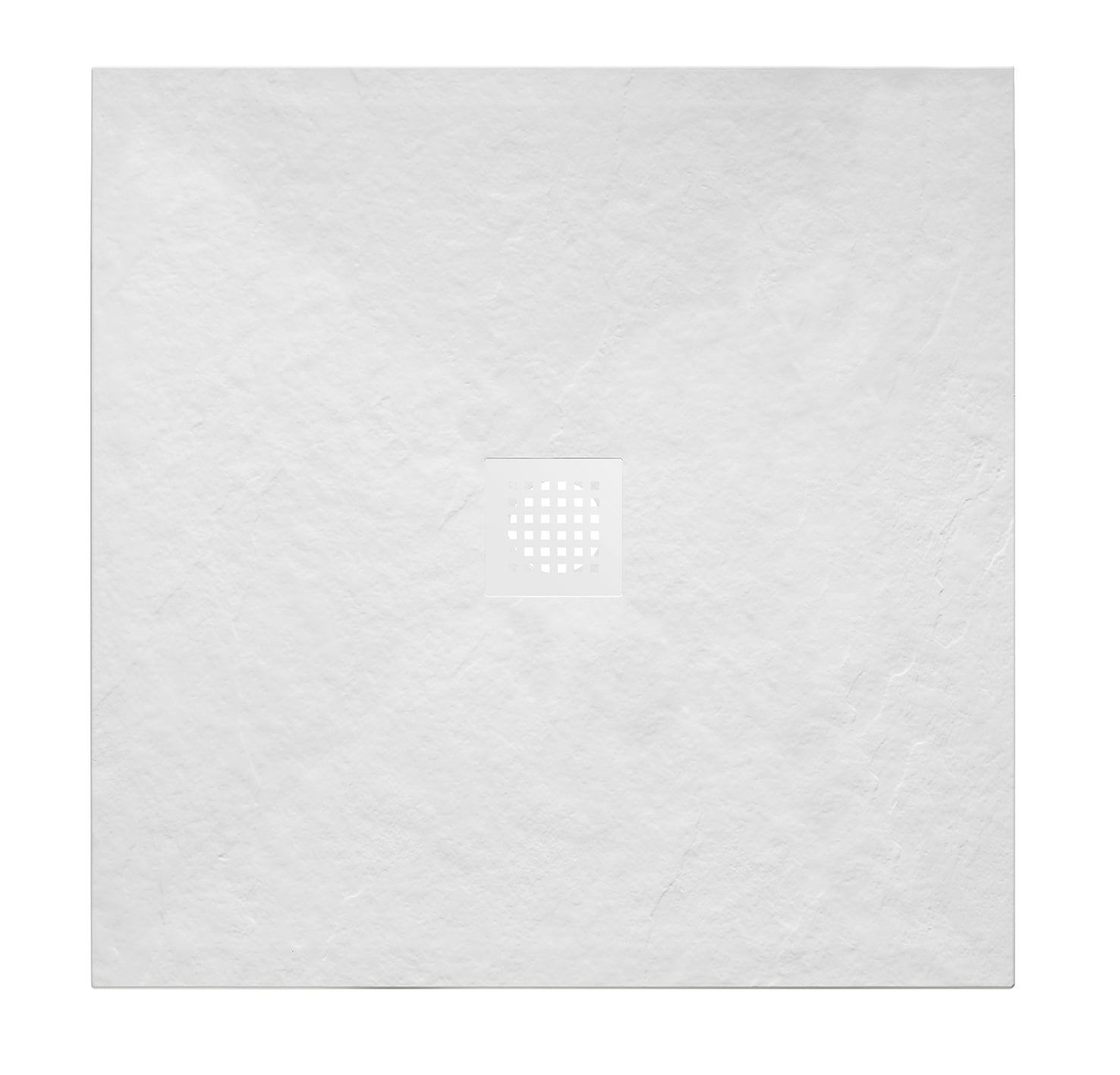Wiesbaden Douchebak Antislip Composiet 90x3 cm Mat Wit