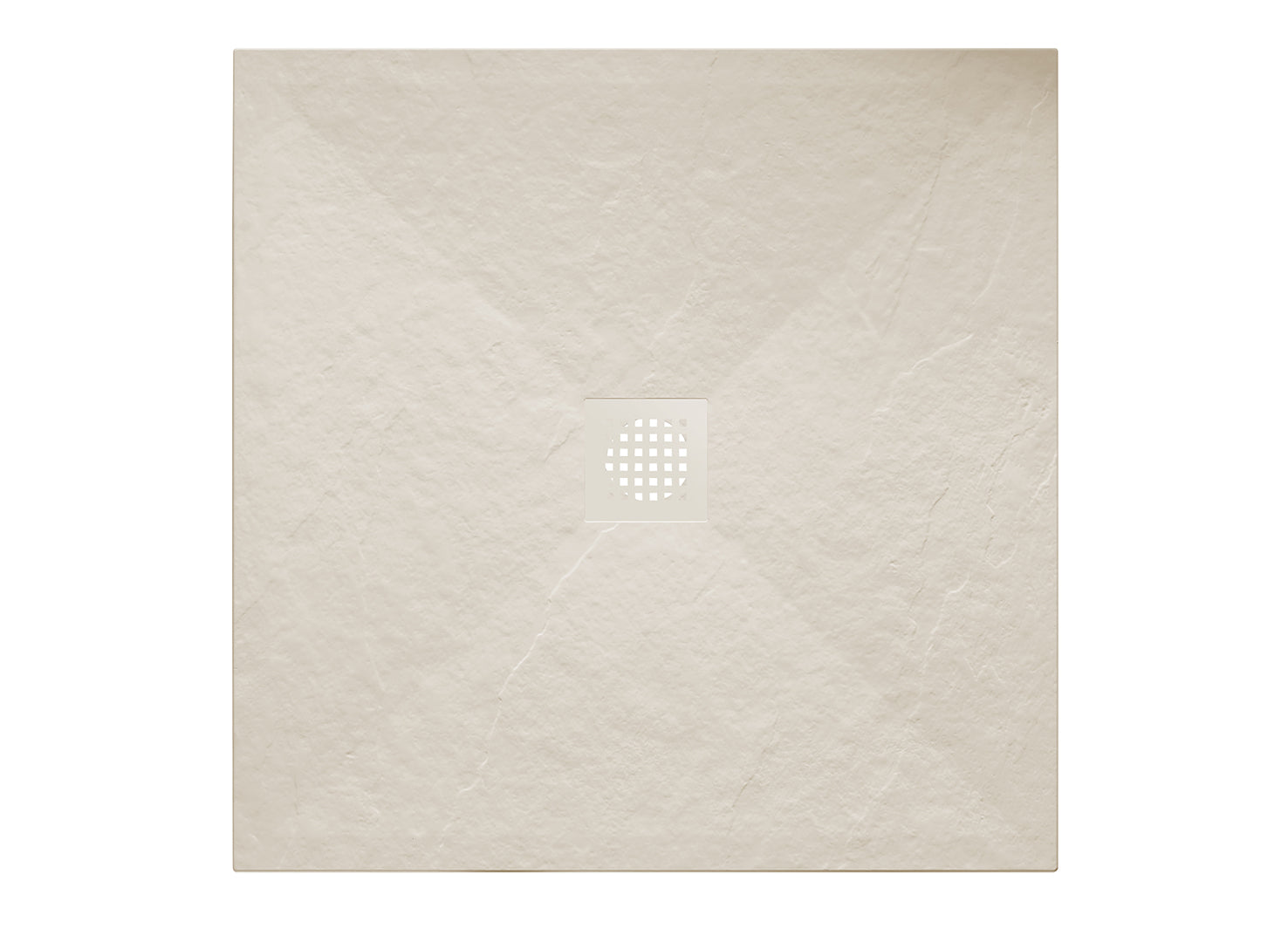 Douchebak Wiesbaden Stonea Helder Glas 90x90 cm — stevige douchebasis