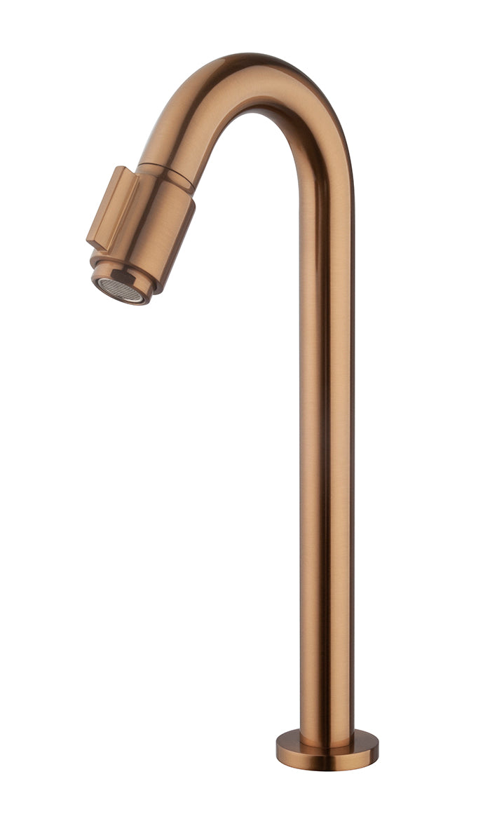 Caral Victoria fonteinkraan XL 1/2'' geborsteld brons koper PVD – Wiesbaden – Koper – Fonteinkraan | Dealplein