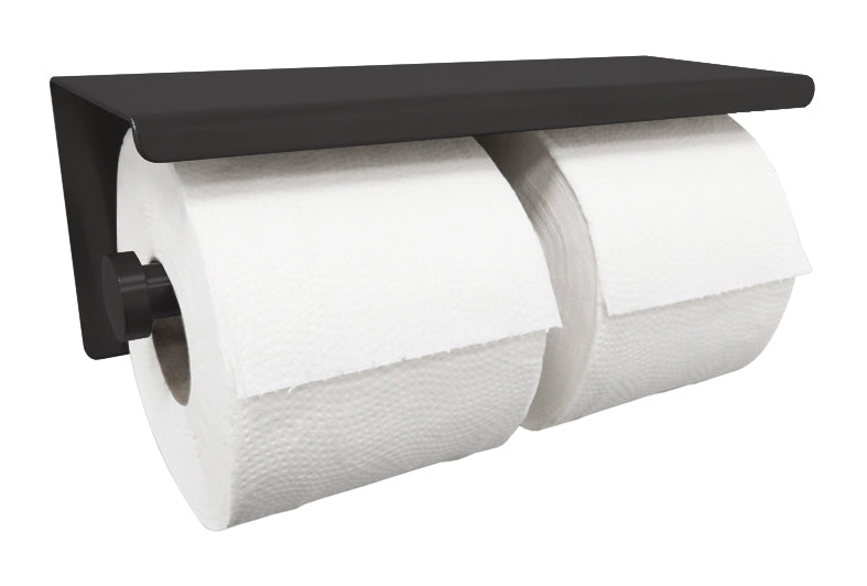Wiesbaden Brush Toilet Mat Zwart