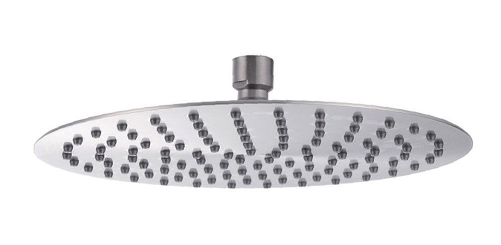304 hoofddouche rond 20 cm geborsteld RVS – Wiesbaden – Geborsteld Staal – Hoofddouche | Dealplein
