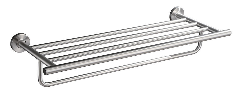 Wiesbaden 304 Handdoekhouder Met Planchet 60 cm RVS