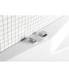 Sapho Infiniti 2-Hole Bath Tap Chrome afbeelding 2