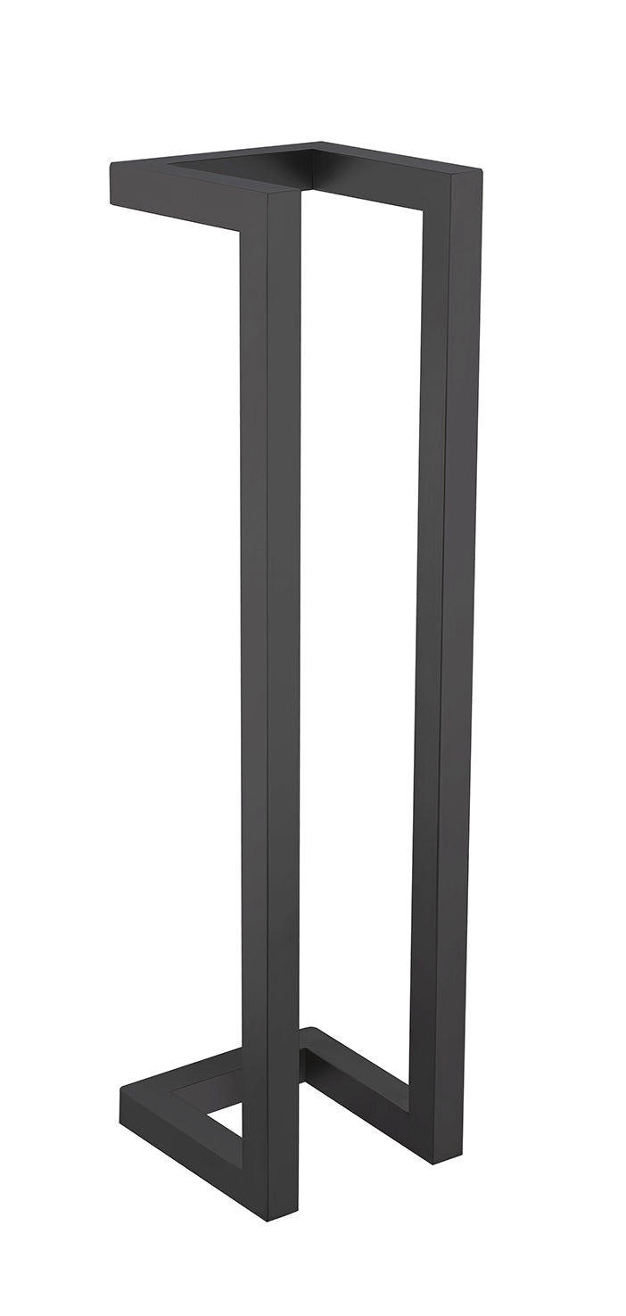 Wiesbaden Loft Handdoekrek 50 X 12.5 X 12.5 cm Mat Zwart