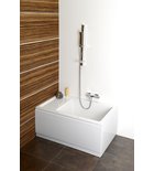 Polysan Jazz Rechthoekig Ligbad 120x75 cm Wit afbeelding 2