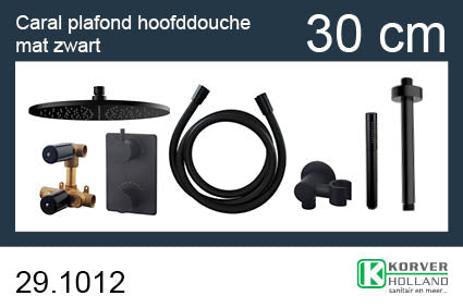 Complete Inbouwthermostaatset Rond Type 303 Mz (30cm)