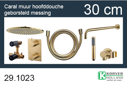 Complete Inbouwthermostaatset Rond Type 404 Gm (30cm)