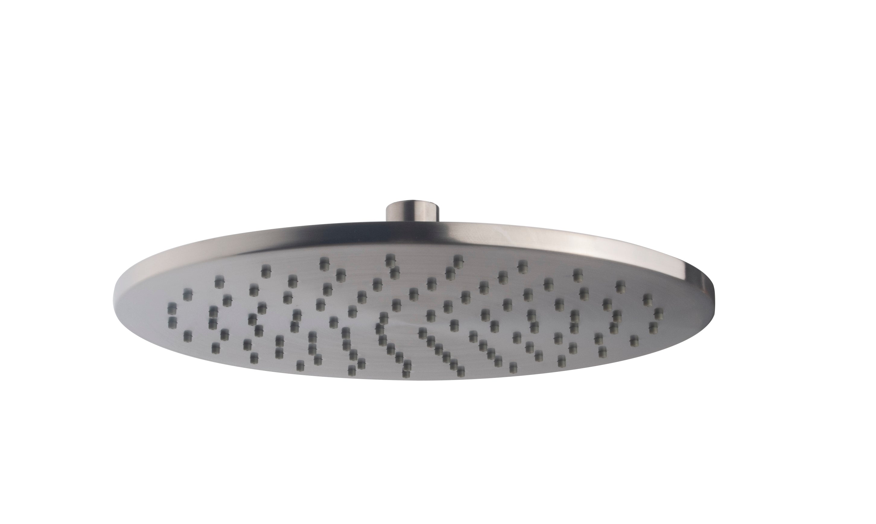 UniMatch hoofddouche rond 25 x 0,8 cm geborsteld staal PVD – Wiesbaden – Geborsteld Staal – Hoofddouche | Dealplein