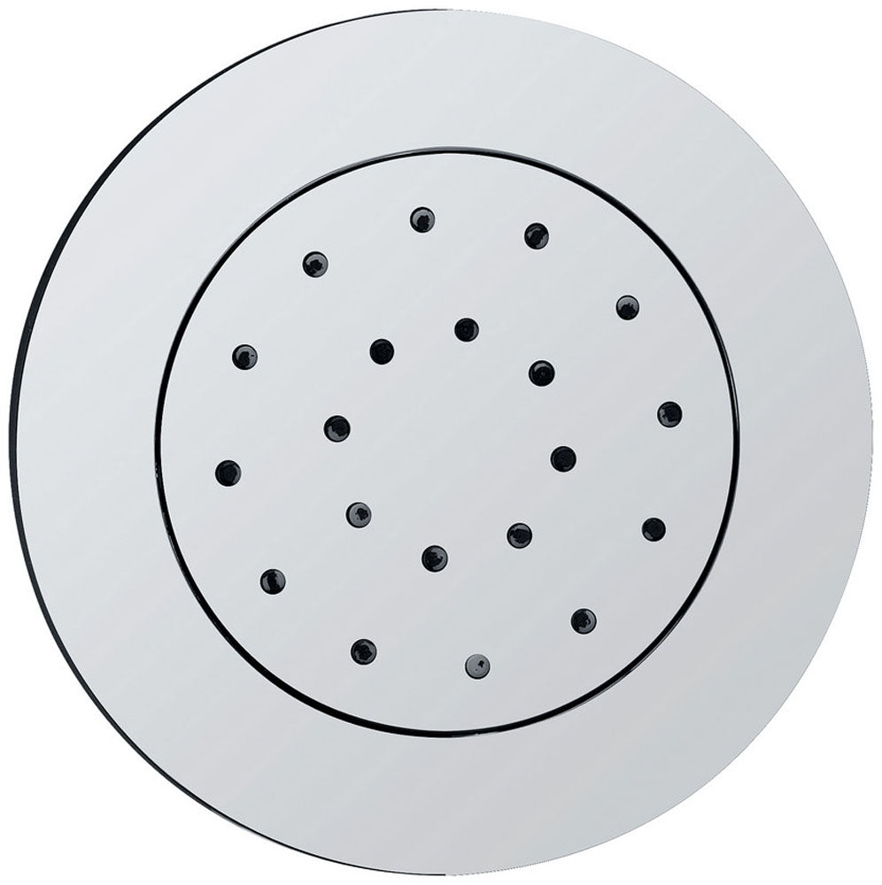 Zijdouche verstelbaar inbouw rond 13,5 cm chroom – Xellanz – Chroom – Zijdouche | Dealplein
