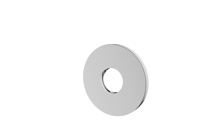 Caral rozet uitloop eenhendel wastafelkraan 65 mm chroom – Wiesbaden – Chroom – Rozet | Dealplein