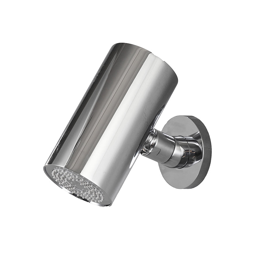 UniMatch Beam hoofddouche rond 1 stand met muurbevestiging chroom – Wiesbaden – Mat Zwart – Hoofddouche | Dealplein