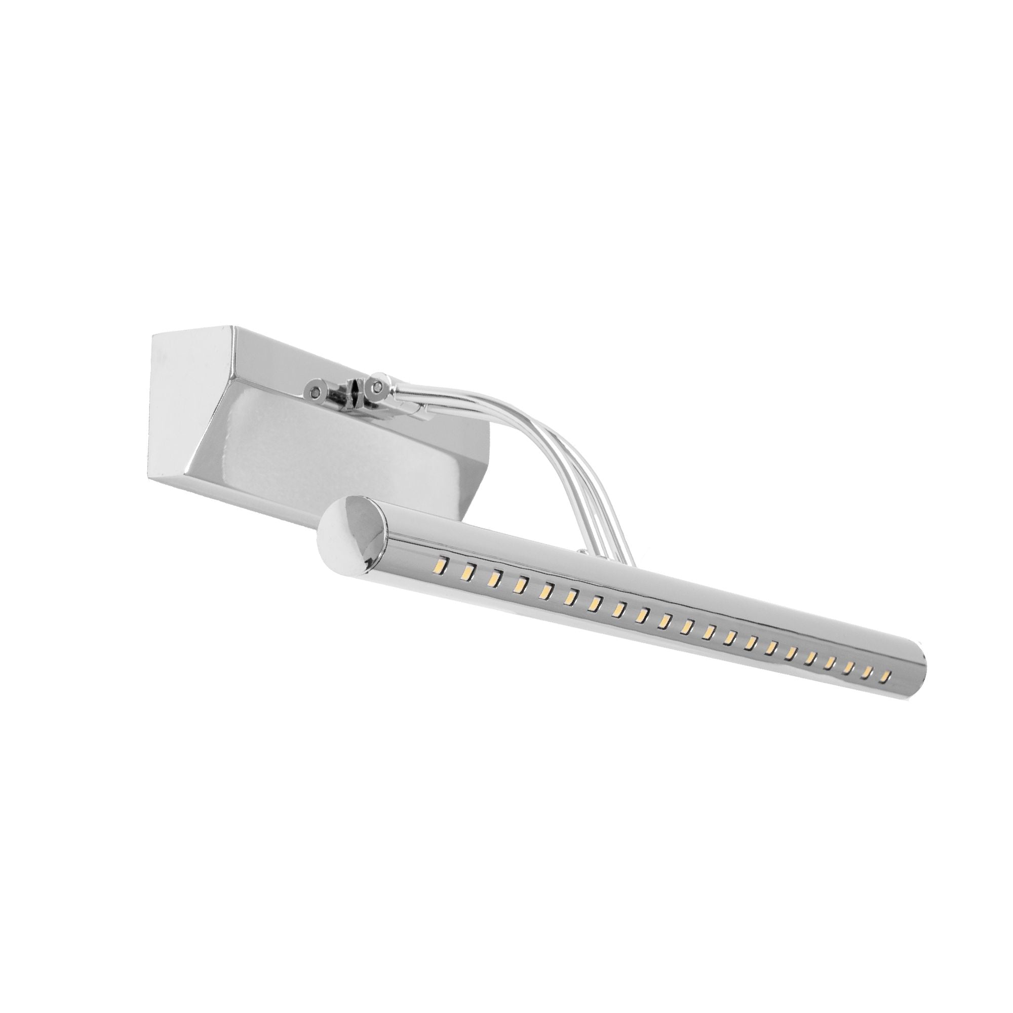 Wandlamp, Azuurblauwe leidde Boven een spiegel 5W 40cm App364-1W Chrome