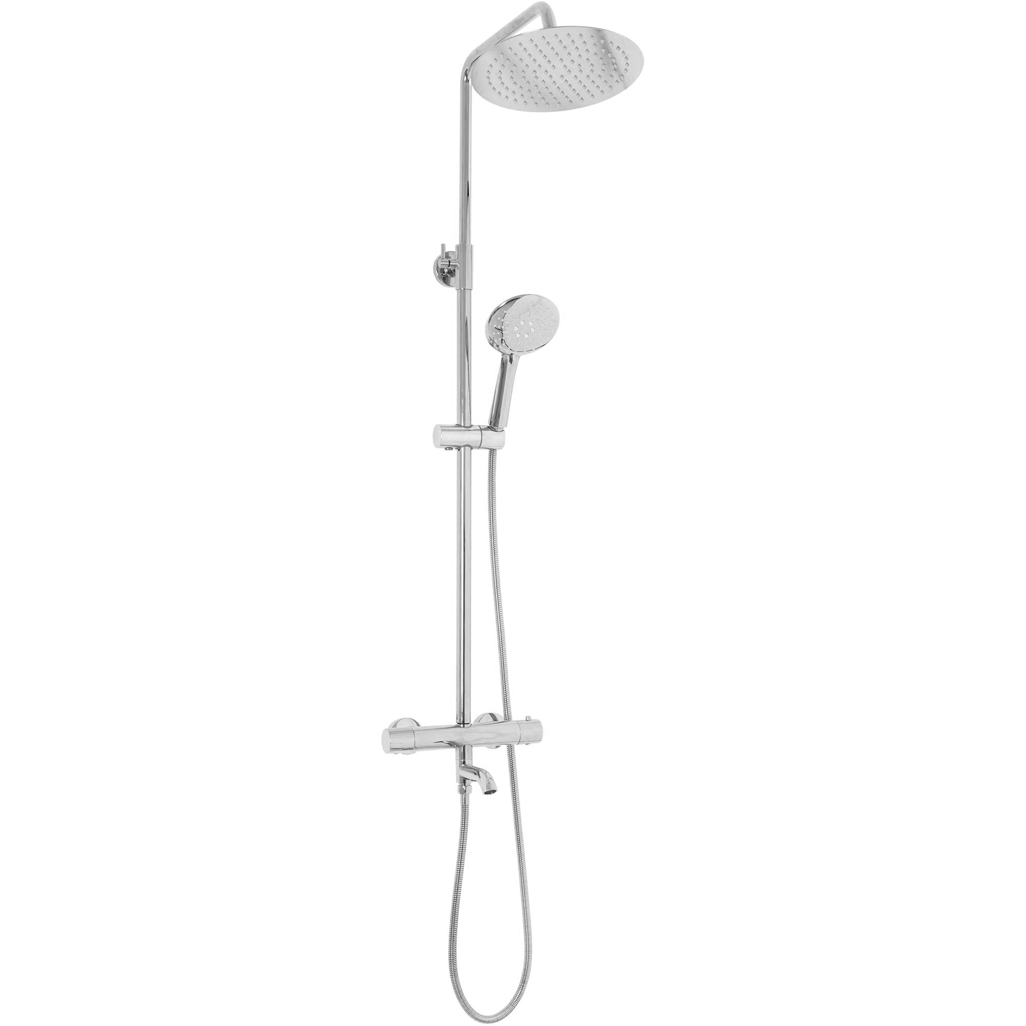 Doucheset REA Lungo Chrom Met Thermostaat