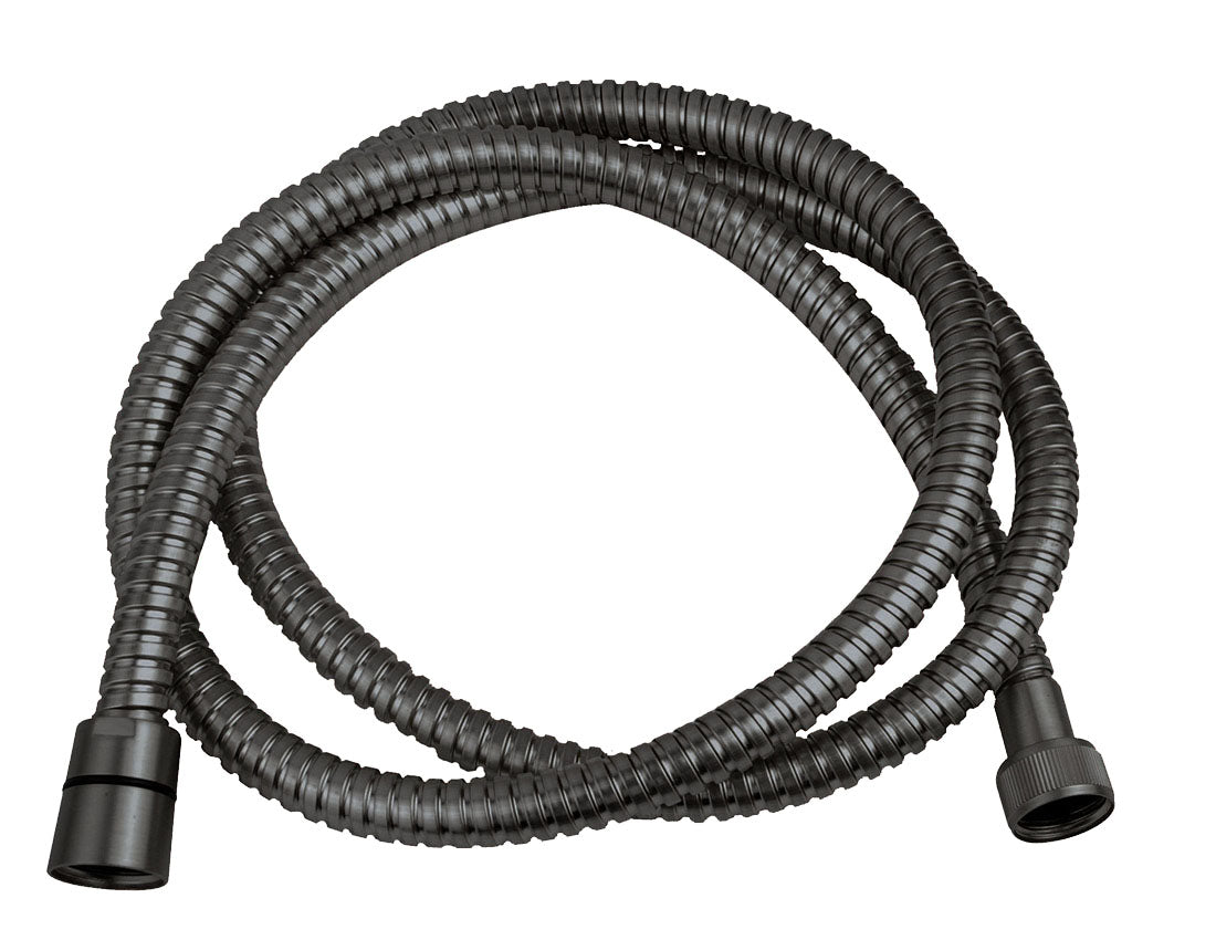 UniMatch doucheslang metaal 150 cm gunmetal PVD – Wiesbaden – Gun Metal – Doucheslang | Dealplein