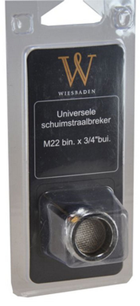 schuimstraalbreker M22 verloop 3/4'' bui – Riko – Vermelde uitvoering – Perlator | Dealplein