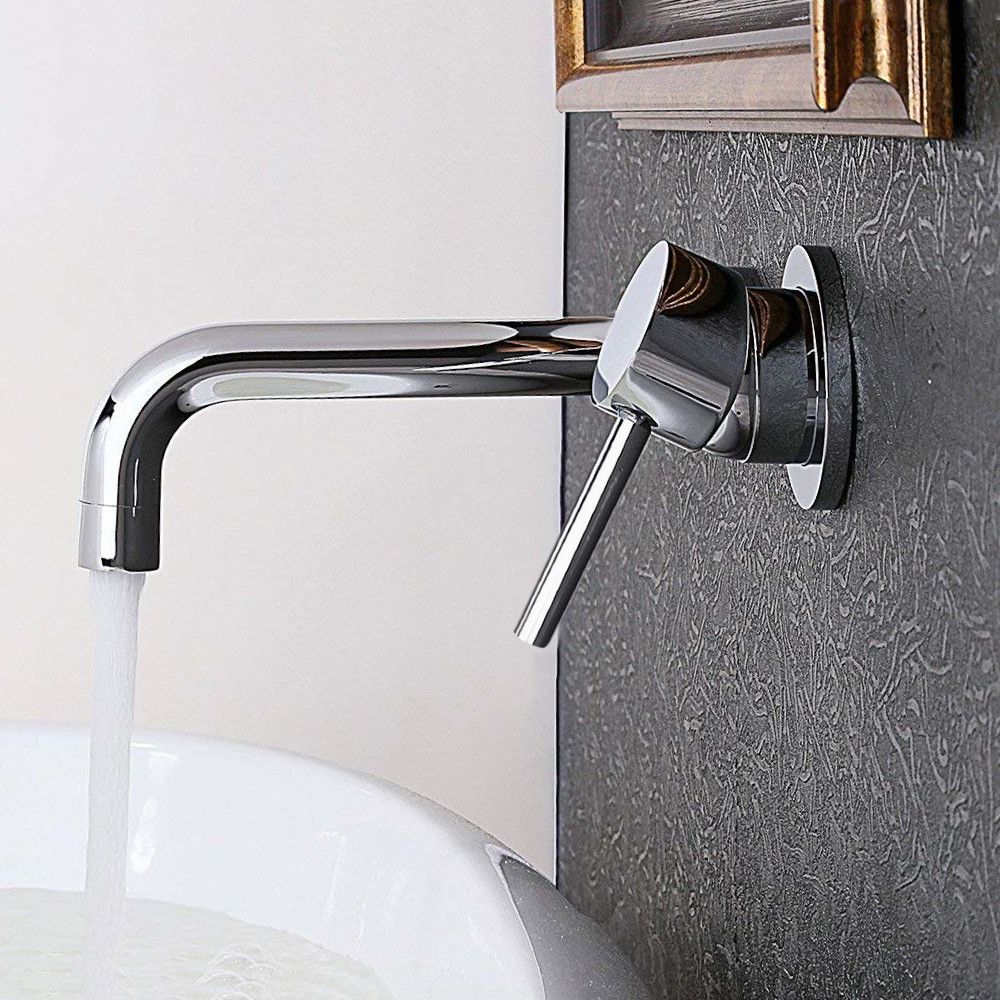 Inbouw wastafelkraan Rea Lungo Chrom + BOX