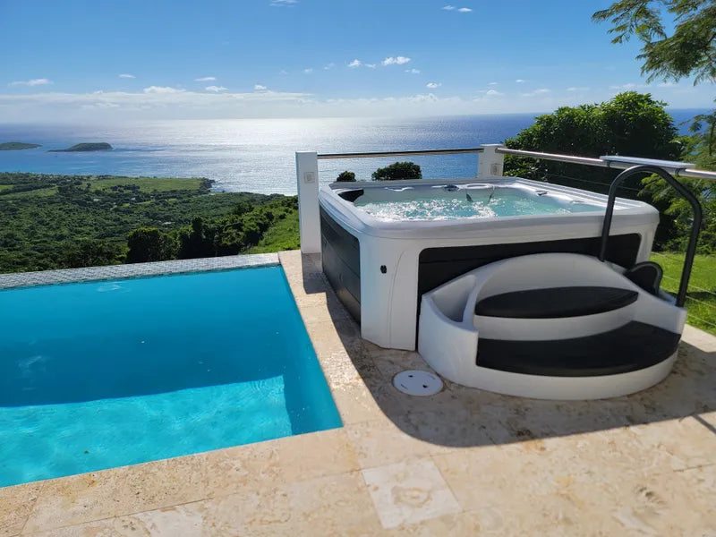 buitenspa Dream Maker Spas Comfort 2000S 4-persoons Wit/Grijs — productdetail