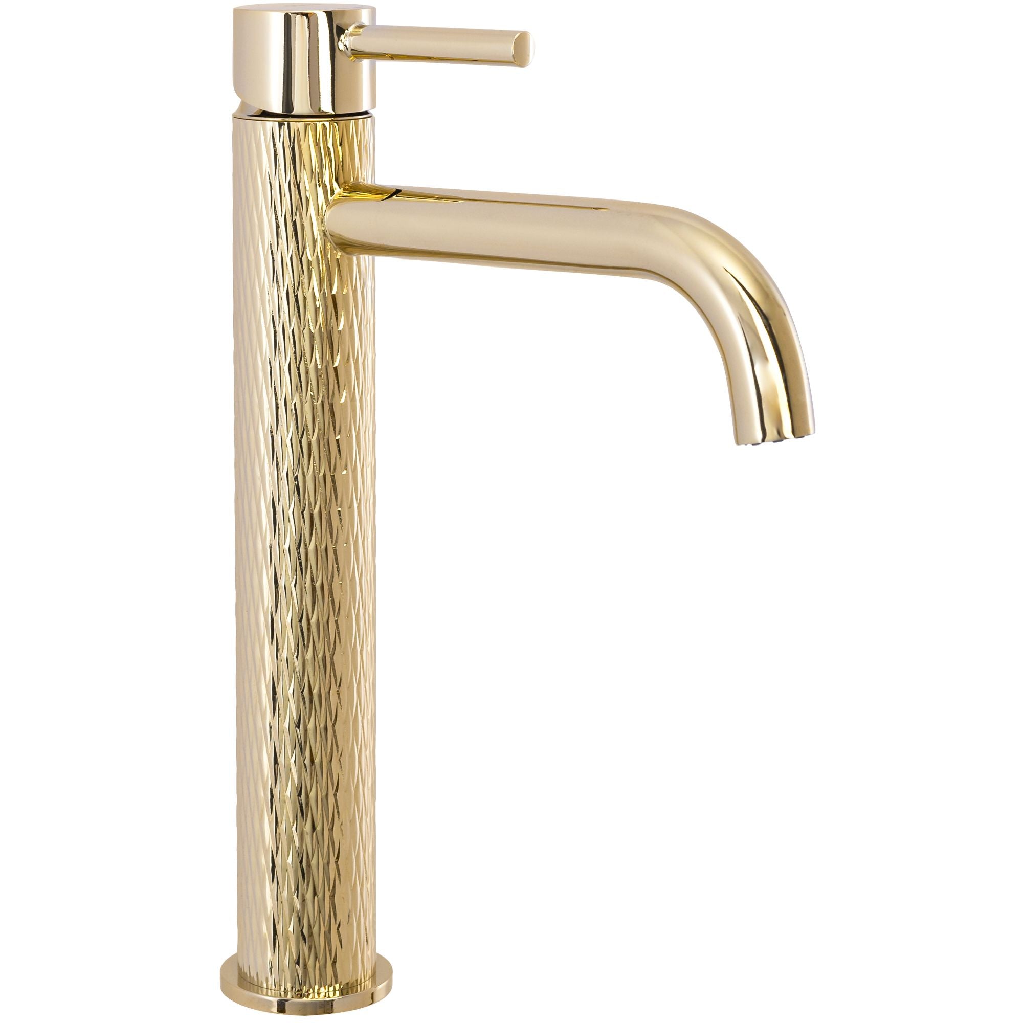 Wastafelkraan Rea Lungo Art Gold High