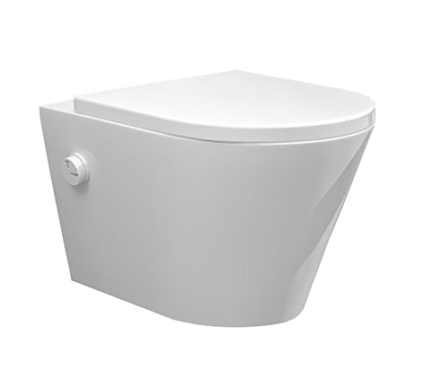 Wiesbaden Vesta Toiletzitting Glans Wit