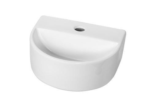 Lara fontein 30 x 25 x 12 cm keramiek glans wit – Wiesbaden – Glans Wit – Fonteinen | Dealplein