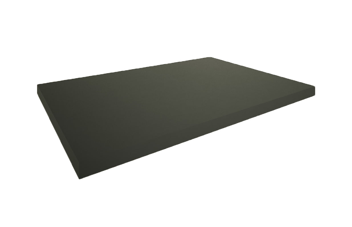 Marmaris Topblad 60x46x2,5 cm mat zwart – Wiesbaden – Mat Zwart – Wastafelblad | Dealplein