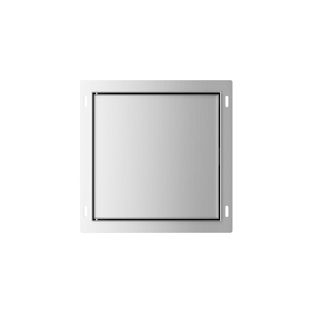Wiesbaden Demis inbouwnis betegelbaar 30 x 30 x 14 cm RVS