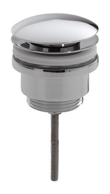 UniMatch clickwaste afvoerplug 5/4" chroom – Wiesbaden – Chroom – Afvoerplug | Dealplein