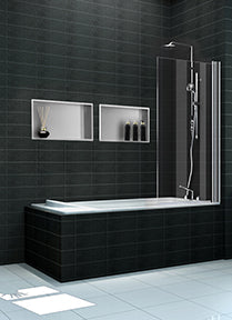 Wiesbaden Demis inbouwnis 30 x 60 x 10 cm RVS