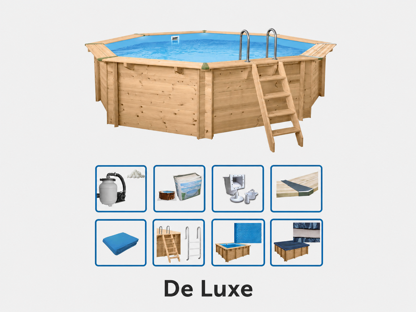 buitenbad Interline Bali Hout — productdetail
