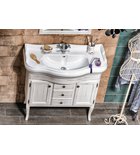 Retro Badkamer Meubelset 100x54 cm Oud Wit
