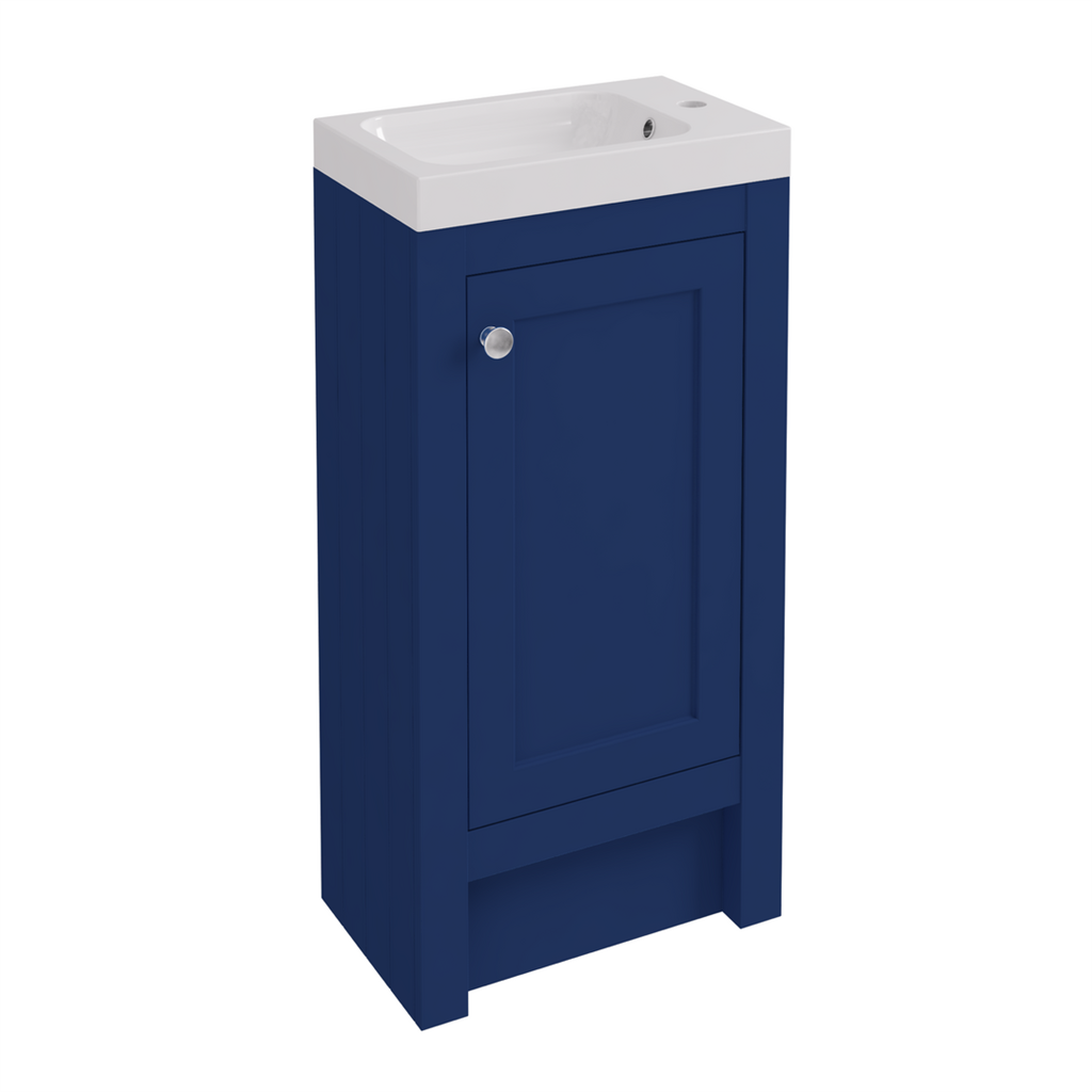 Eastbrook Hardwick staand badmeubel 40x25 cm Kobaltblauw