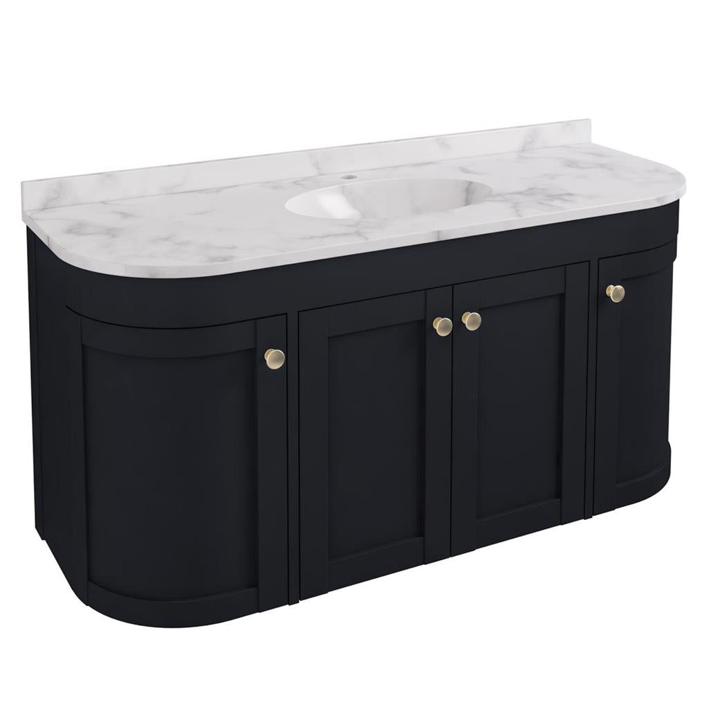 Eastbrook Hardwick hangend badmeubel 120x45 cm antraciet