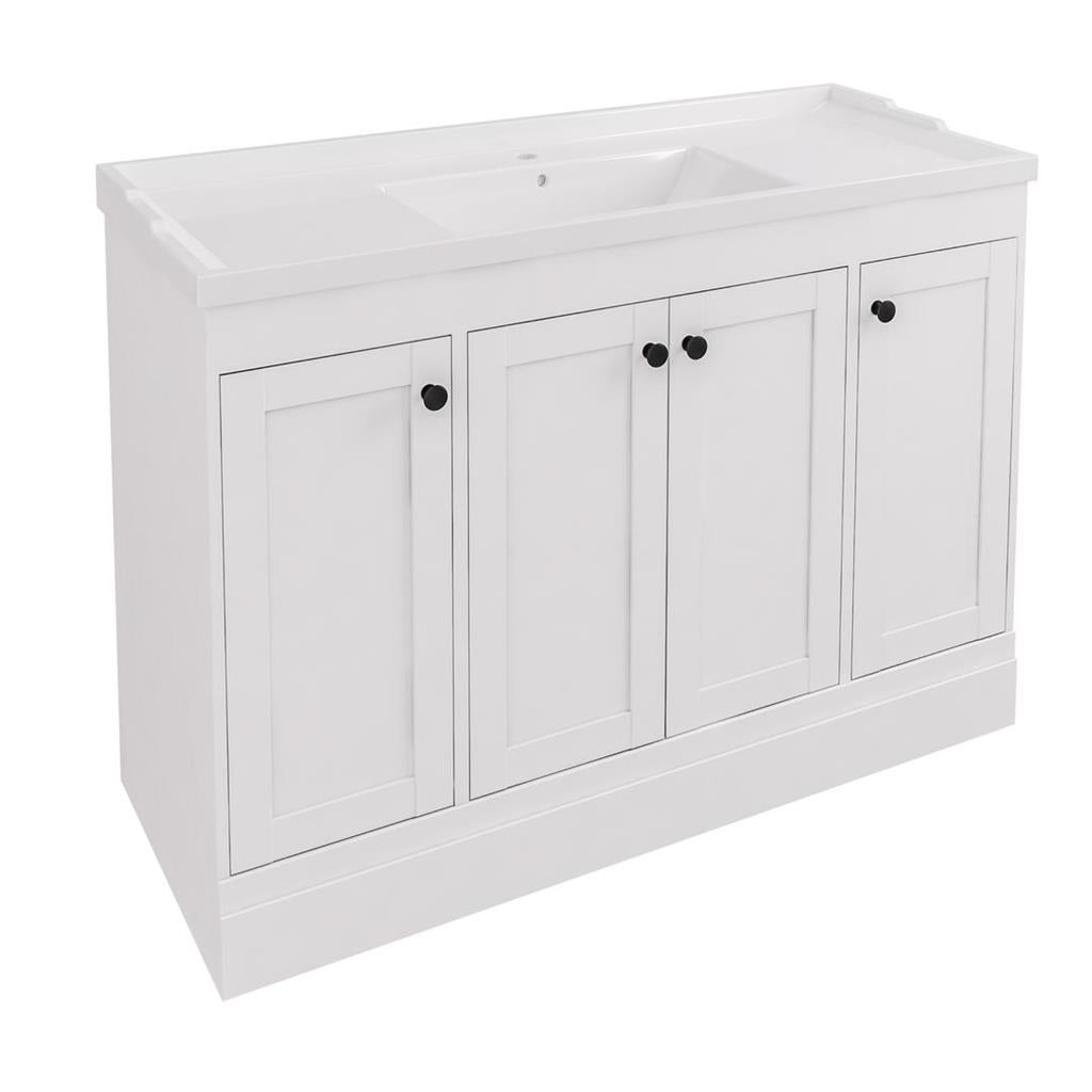 Eastbrook Hardwick staand badmeubel 120x45 cm mat wit
