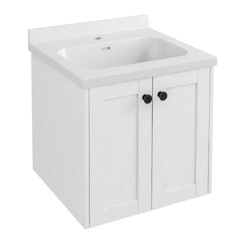 Eastbrook Hardwick hangend badmeubel 50x45 cm mat wit